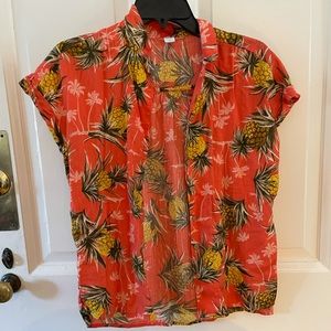 Red/Orange Hawaiian Shirt